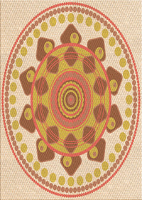 Machine Washable Transitional Orange Rug, wshpat1925org