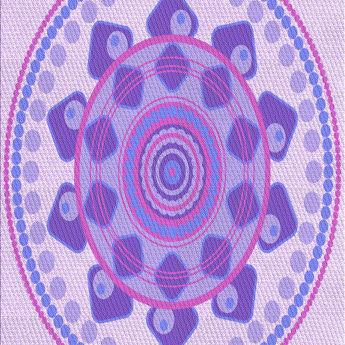 Machine Washable Transitional Mauve Purple Rug, wshpat1925pur