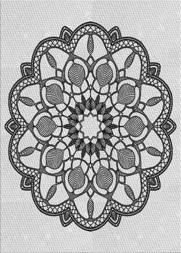Patterned Carbon Gray Novelty Rug, pat1926