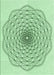 Patterned Mint Green Rug, pat1927grn