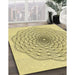 Machine Washable Transitional Sun Yellow Rug in a Family Room, wshpat1927yw