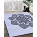 Machine Washable Transitional Lavender Blue Rug in a Family Room, wshpat1928blu