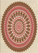 Patterned Red Rug, pat1929brn
