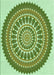 Patterned Light Green Rug, pat1929grn