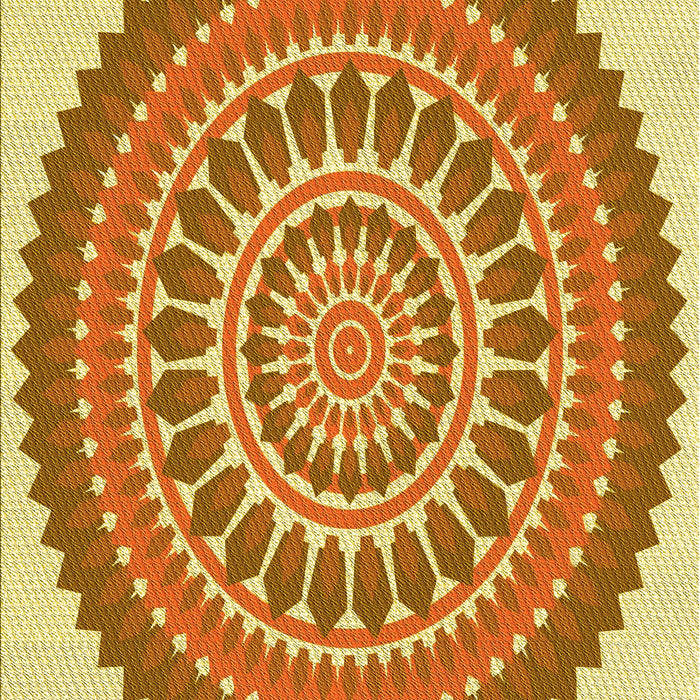 Patterned Mahogany Brown Rug, pat1929yw