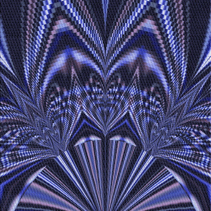 Patterned Night Blue Rug, pat193blu