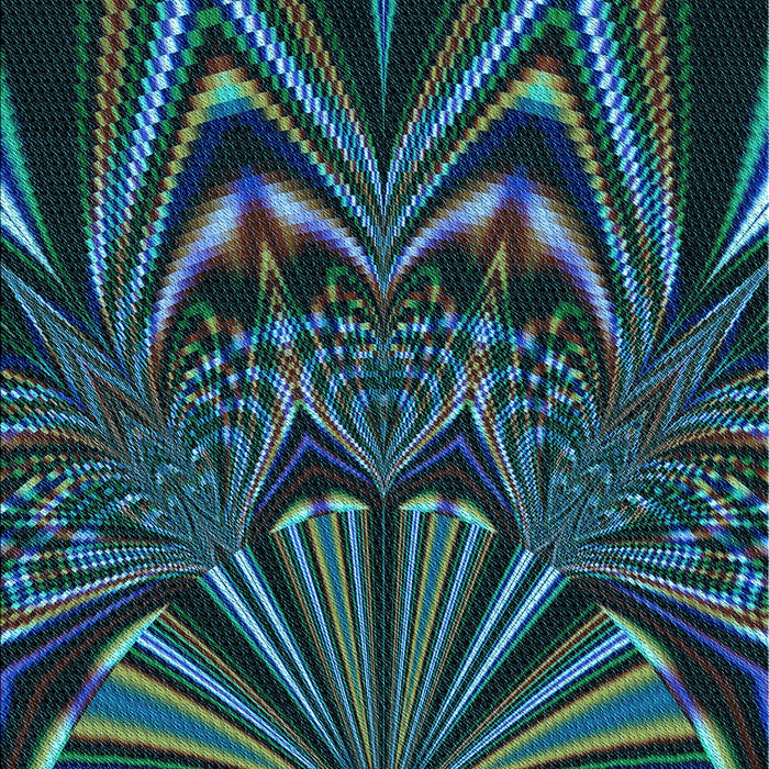 Machine Washable Transitional Deep-Sea Green Rug, wshpat193lblu