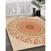 Machine Washable Transitional Khaki Gold Rug in a Family Room, wshpat1930org