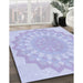 Machine Washable Transitional Blue Rug in a Family Room, wshpat1931blu