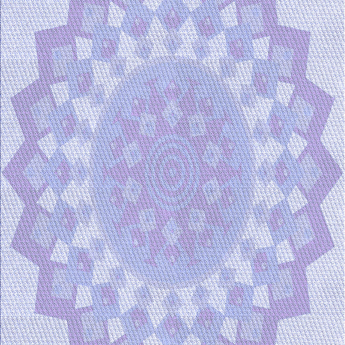 Patterned Blue Rug, pat1931blu