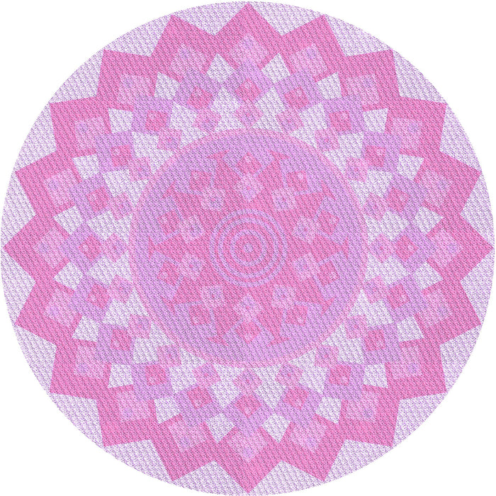 Square Machine Washable Transitional Violet Purple Rug in a Living Room, wshpat1931pur