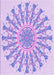 Patterned Purple Mimosa Purple Rug, pat1932pur