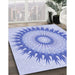 Machine Washable Transitional Blue Rug in a Family Room, wshpat1933blu