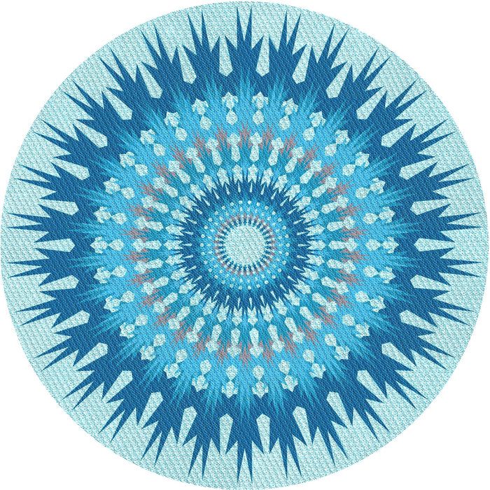 Square Machine Washable Transitional Blue Rug in a Living Room, wshpat1934lblu