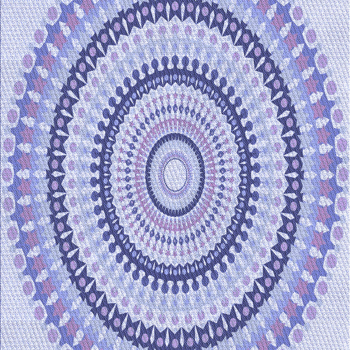 Patterned Medium Slate Blue Rug, pat1935blu