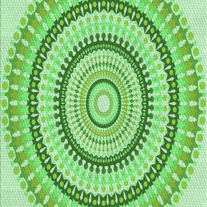 Patterned Jade Green Rug, pat1935grn