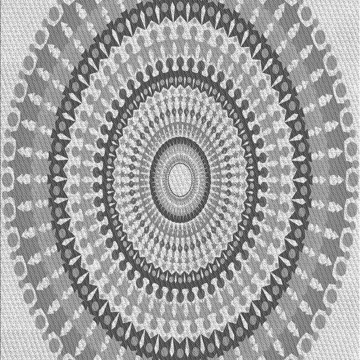 Machine Washable Transitional Platinum Gray Rug, wshpat1935gry