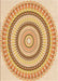 Patterned Orange Rug, pat1935org