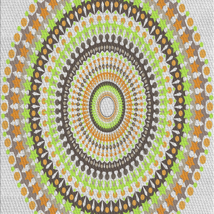 Machine Washable Transitional Dark Almond Brown Rug, wshpat1935