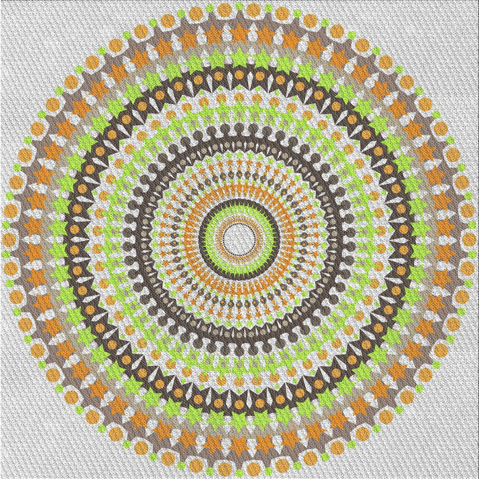 Sideview of Machine Washable Transitional Dark Almond Brown Rug, wshpat1935