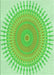 Patterned Green Rug, pat1937grn