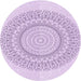 Square Machine Washable Transitional Lilac Purple Rug in a Living Room, wshpat1939pur