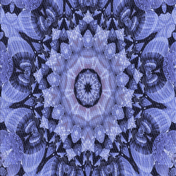 Patterned Sky Blue Rug, pat194blu