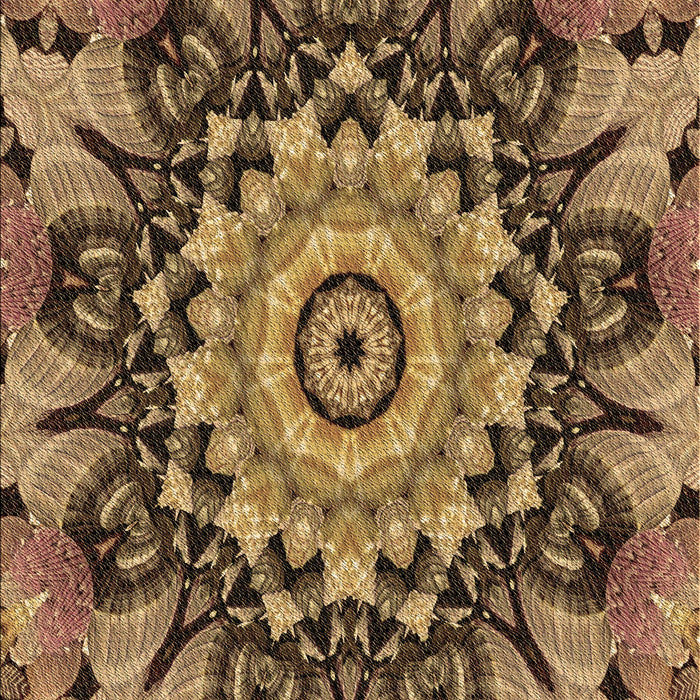 Patterned Red Brown Rug, pat194brn