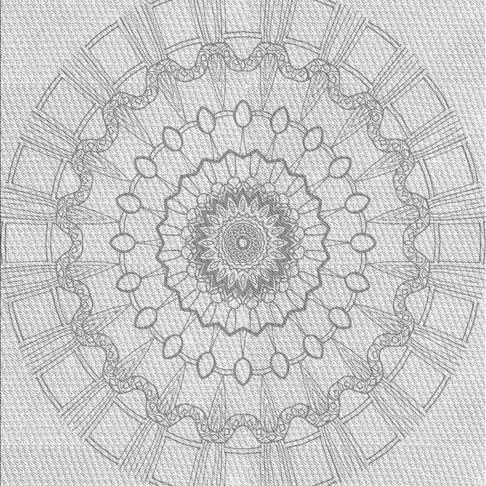 Machine Washable Transitional Platinum Gray Rug, wshpat1940gry