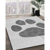 Patterned Gray Rug, pat1941gry