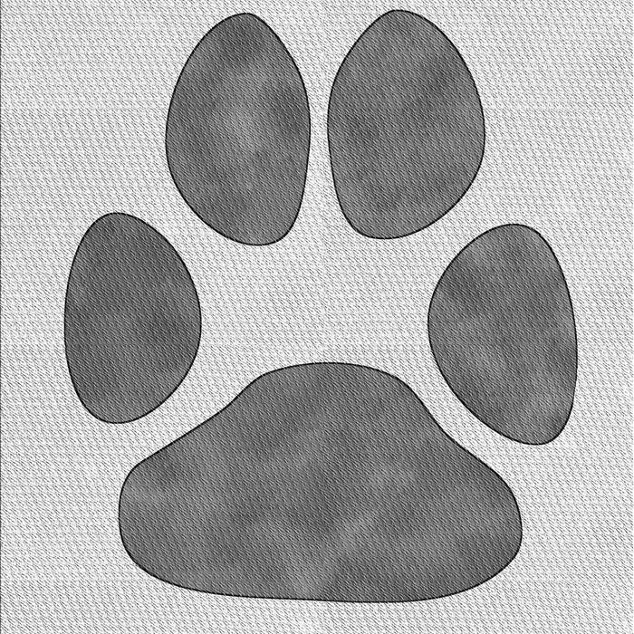 Patterned Gray Rug, pat1941gry