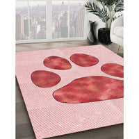 Patterned Red Rug, pat1941rd