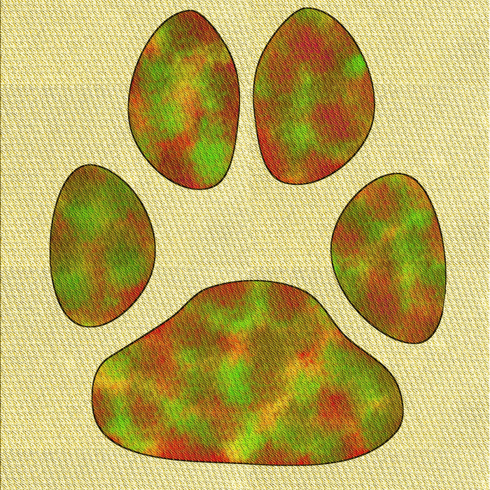 Patterned Caramel Brown Rug, pat1941yw