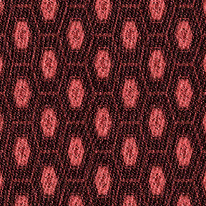 Machine Washable Transitional Red Rug, wshpat1942rd