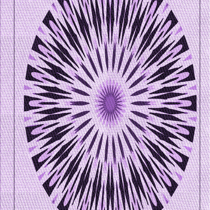 Patterned Orchid Purple Rug, pat1943pur