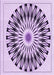 Machine Washable Transitional Orchid Purple Rug, wshpat1943pur