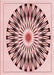 Machine Washable Transitional Light Rose Pink Rug, wshpat1943rd