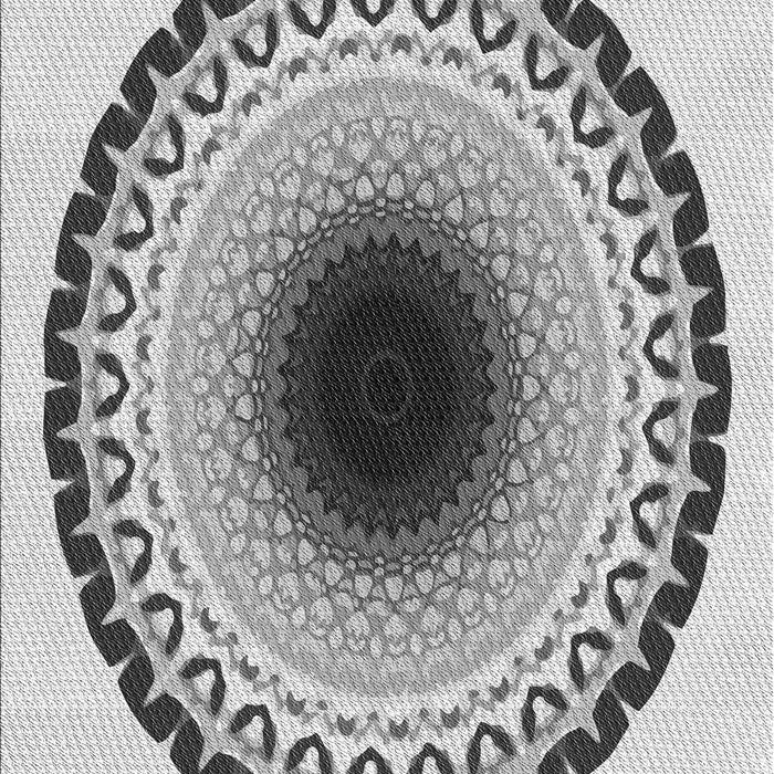 Patterned Gray Rug, pat1944gry