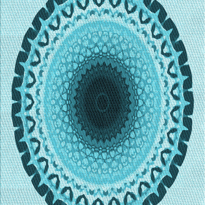 Patterned Blue Rug, pat1944lblu