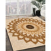 Machine Washable Transitional Pastel Orange Rug in a Family Room, wshpat1946org