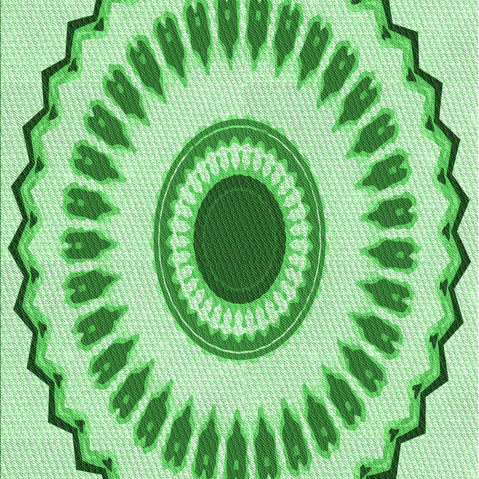 Patterned Green Rug, pat1947grn