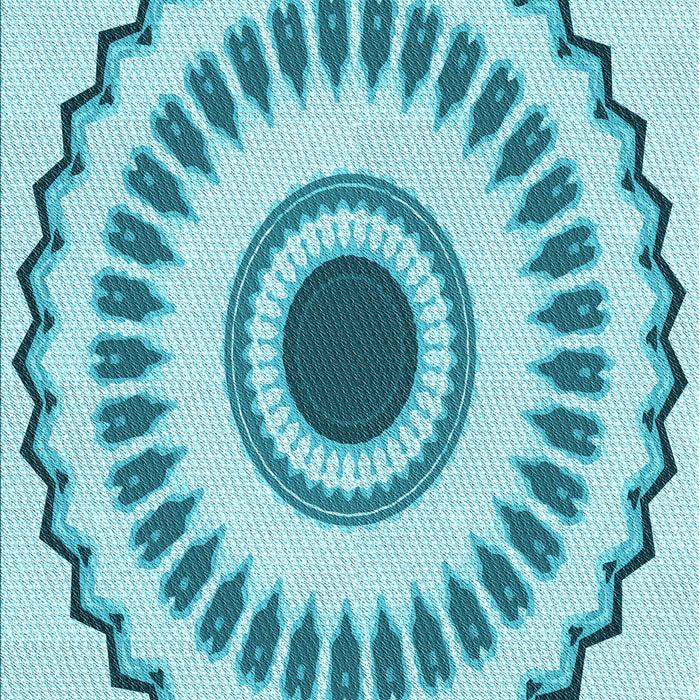 Patterned Blue Rug, pat1947lblu