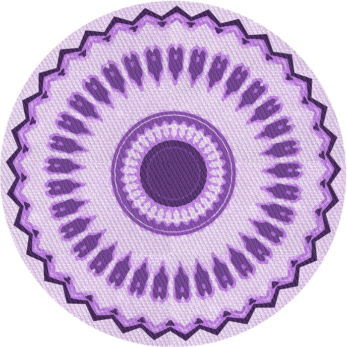 Square Patterned Purple Rug, pat1947pur