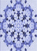 Patterned Blue Rug, pat1948blu
