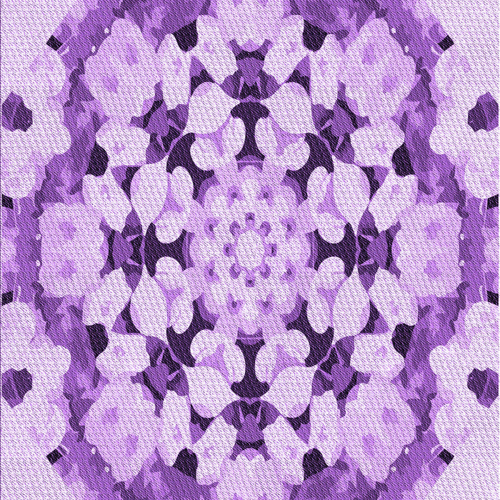 Machine Washable Transitional Blossom Pink Rug, wshpat1948pur