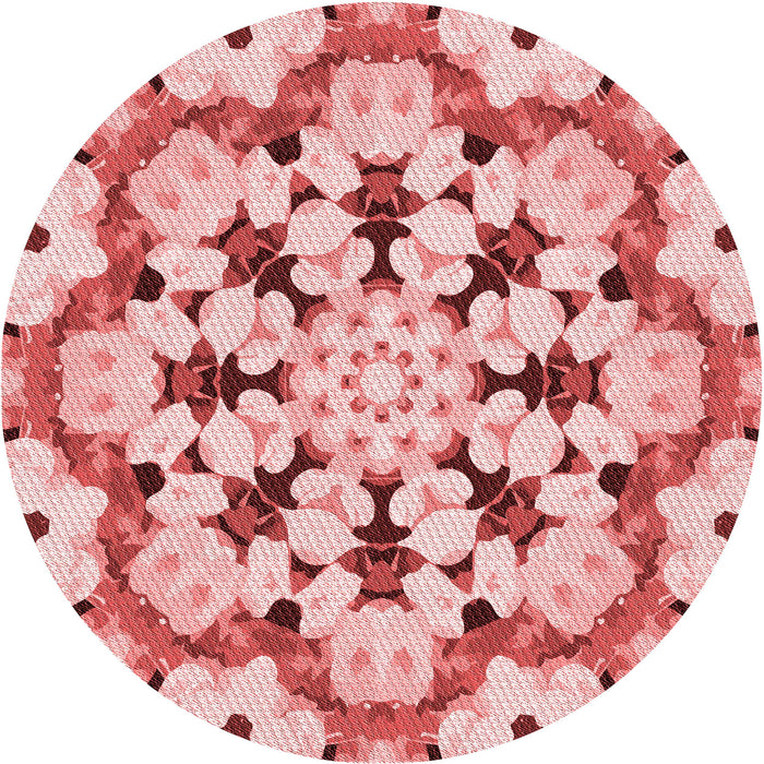 Square Patterned Red Rug, pat1948rd