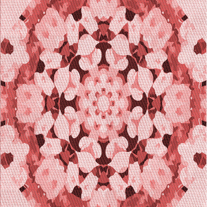 Patterned Red Rug, pat1948rd