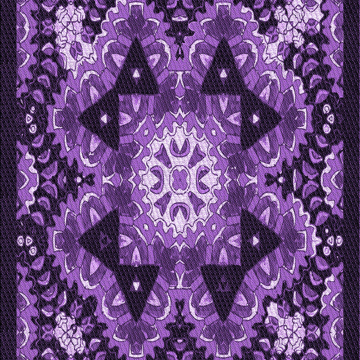 Patterned Purple Rug, pat1949pur