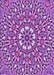 Patterned Dark Magenta Purple Rug, pat195pur