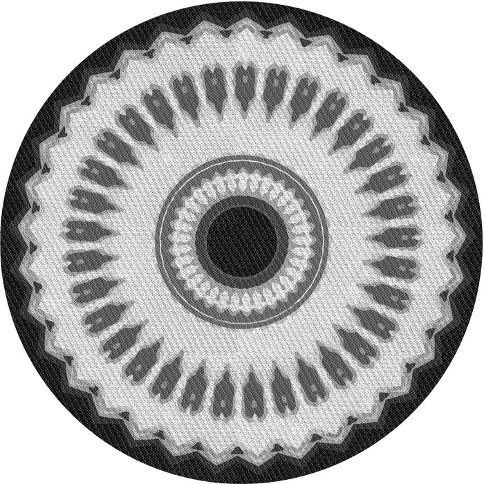 Square Machine Washable Transitional Silver Gray Rug in a Living Room, wshpat1950gry